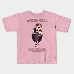 Old Style Cartoon pin up - Milkshake Kids T-Shirt